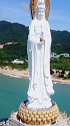 南海观音雕塑真美丽