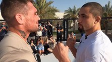 UFC惠克特VS提尔沙滩八角笼对视：大战之前暗流涌动