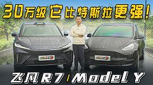 30万纯电SUV，它比特斯拉更强！飞凡R7对比Model Y