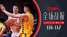 【全场战报】四川男篮116-112广厦 福特森战旧主砍24分
