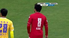 穆里奇脚后跟妙传阿洛 野牛弧线球稍稍偏出立柱