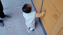 小孔宝喜欢到蹊跷地方玩，越这种地方越高兴，什么地方都要探索下