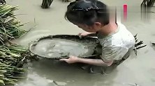 农村的娃，会种田会抓鱼，长大以后能养活自己