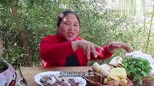胖妹做麻辣烫，味道让人垂涎欲滴，吃得太过瘾！