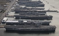 美军传出坏消息，11艘航母仅有1艘能够执勤，最快还需2年恢复