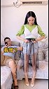 老婆每次都这样穿衣服，我该骂她傻呢还是该夸她聪明呢搞笑夫妻