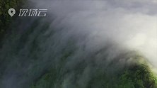“华中屋脊”神农架：罕见“云瀑”似仙境