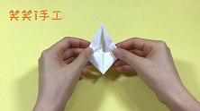 可爱的手指小兔子，一张餐巾纸就可以完成，套在指头上很好玩