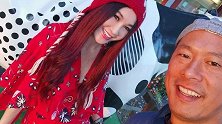 温碧霞日本庆祝结婚纪念日，53岁依旧肤白貌美，堪称逆龄生长