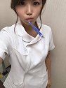 日本护理学院同学，“名川千美”姑娘的自拍，颜值很高