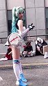 这个初音未来小姐姐身材苗条
