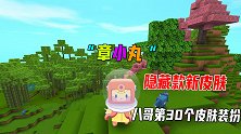 迷你世界：我用700个碎片，免费解锁了隐藏款新皮肤“章小丸”