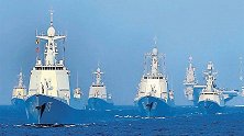 中国海军5年下水86艘战舰 总排水量71.1万吨
