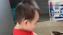 孩子静悄悄，必定在“捉妖”真是初生牛犊不怕虎呀