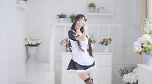 女仆装妹子跳宅舞 看完我就爱上她了