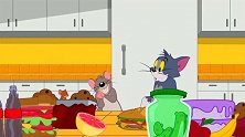 猫和老鼠：弗兰基把自己当食品检测员，光明正大的吃美味大餐！