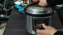 红双喜电压力锅烧锅与工作原理讲解，维修过程
