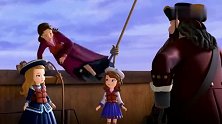 小公主苏菲亚4：王后公主们上了海盗船，欢迎你们，倒霉的小姐！