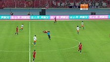 第37分钟山东鲁能泰山球员陈科睿(U23)黄牌