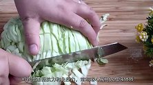 教你用包心菜做早餐饼，不揉面不擀面，省事好做，宝宝吃的香