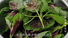 苋菜怎么吃，一盘爽口的凉拌菜做法，搭配粉丝木耳吃不够