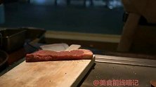 日本冲绳饭店，正宗铁板烧，点了一份龙虾
