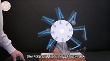小伙用硬纸板和玻璃球就造出“永动机”，完全停不下来，是真的吗