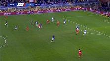 第29分钟乌迪内斯球员尼斯托罗夫斯基进球 桑普多利亚0-1乌迪内斯