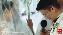 推土机迎新队见过吗10辆推土机接新娘，够排场