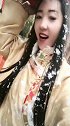 南方女孩初次去东北，看见雪花开心美滋滋