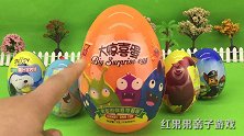 史努比奇趣蛋玩具 巨大惊喜蛋拆蛋视频