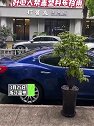浙江温州：玛莎拉蒂车窗十几天没关，好心人帮盖塑料布挡雨