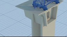 为何高架桥是先修好桥墩，然后向两边伸展，全程3D动画让你明白