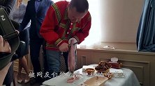 零下60度，鱼冻得硬邦邦，看看俄罗斯人如何吃，像刮树皮一样！
