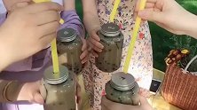 每一条神仙视频的背后，都有无数条的重演，为了能一块插进奶茶杯也是拼了！