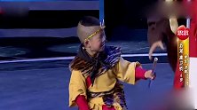 笑傲江湖：两位西天取经的小萌娃，演绎爆笑舞台剧吸引观众眼球