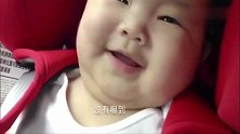 小宝宝第一次听到打雷声，本以为被吓到，结果宝宝的反应太萌了