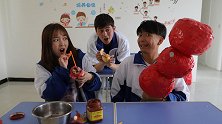 水果考试，学渣做出巨型冰糖葫芦竟得0分，真的假的？