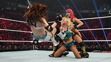 RAW第1381期：女子双打冠军赛 歌舞伎勇士VS贝基&夏洛特