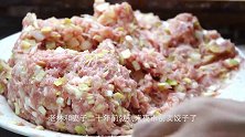 来夜市街里必吃的饺子，排队十几分钟，只为了尝一尝刚出锅的饺子