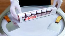 Mini Nutella巧克力酱炒冰，看着还是真爽
