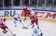 KHL-叶劲光韦瑞克破门难救主 万科龙2-3憾负努尔苏丹雪豹