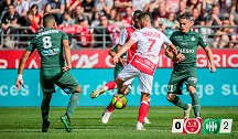 2018/2019法甲联赛第33轮全场集锦：兰斯0-2圣埃蒂安