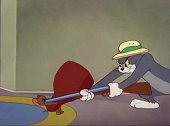 猫和老鼠：狮子威慑力太大，汤姆被吓坏了，砸开墙就往外跑