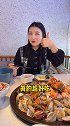 海鲜还是蒸的鲜，锅底的海鲜粥喝着也超美味我和我的家乡美食 美食制作人 美食