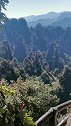 张家界，天子山风景区点将台。