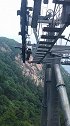 老君山峰林索道，吊厢上的小姐姐喉咙都要喊破了