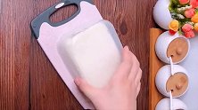自己在家也能做脆皮炸鲜奶，步骤很简单，看了就会