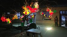 男子手工制作12生肖传统花灯送外甥：让娃娃们了解和传承这习俗