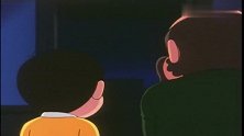 哆啦A梦：大雄的枪法真是太准了，百发百中，真是神枪手！
